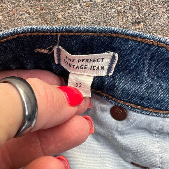 Madewell The Perfect Vintage Jean in Decatur Wash Size 32 NM182 - Picture 4 of 6